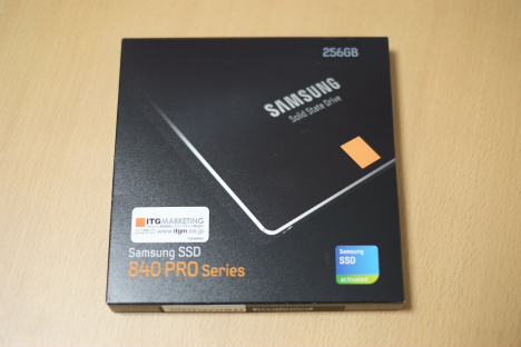 Samsung SSD 840 PRO買ってきました。