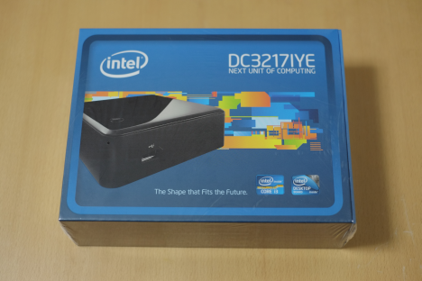 Intel NUC対応ベアボーンDC3217IYEを買ってきました。